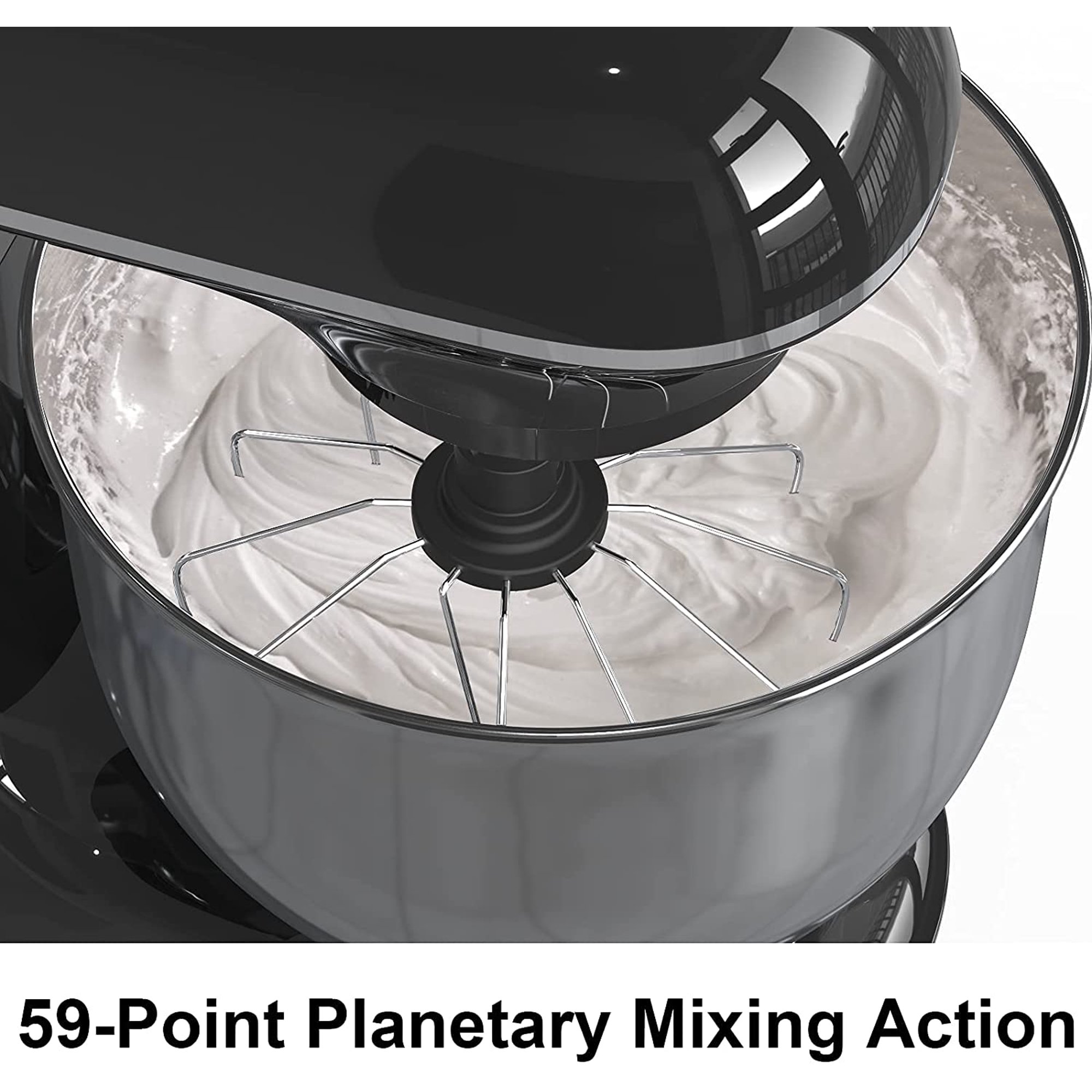 Fezen Stand Mixer,7L, 6-Speed Electric Tilt-Head Food Mixer, Kitchen Mixer with Dishwasher-Safe
